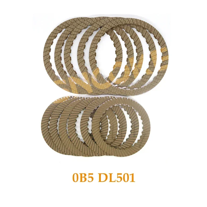 

11 PCS 0B5 DL501 Gearbox Clutch 7-speed Dual-clutch Gearbox Friction Plate Package For Audi Q5 A4 A5 A6 A7 S5 S7 1 Order