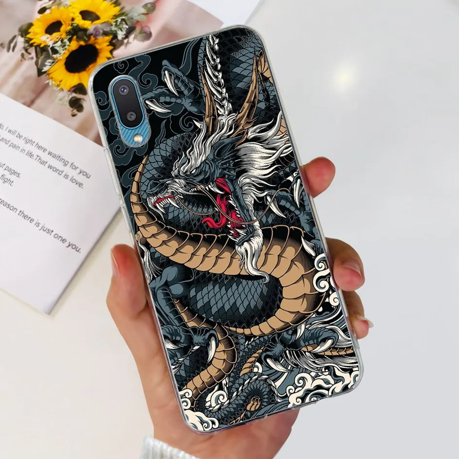 Fashion Flower Clear Silicone Soft Phone Case Cover