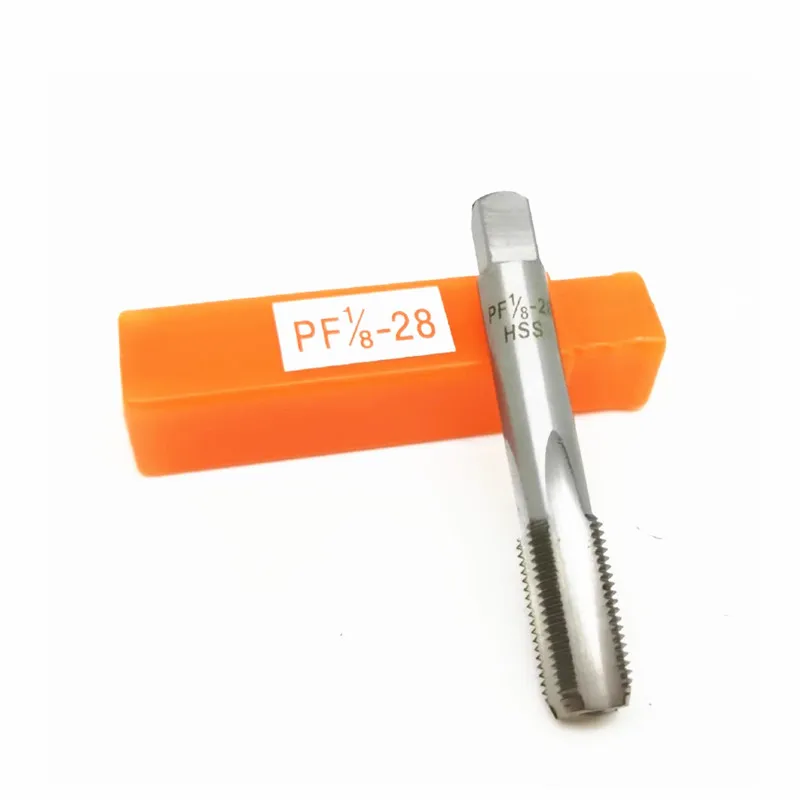 

2pcs HSS Thread Tap Cylindrical Pipe Machine Tapping Tool PF1/8 1/4 3/8 1/2 3/4 1" Inch Customize Tapping Tool Cutting Tool