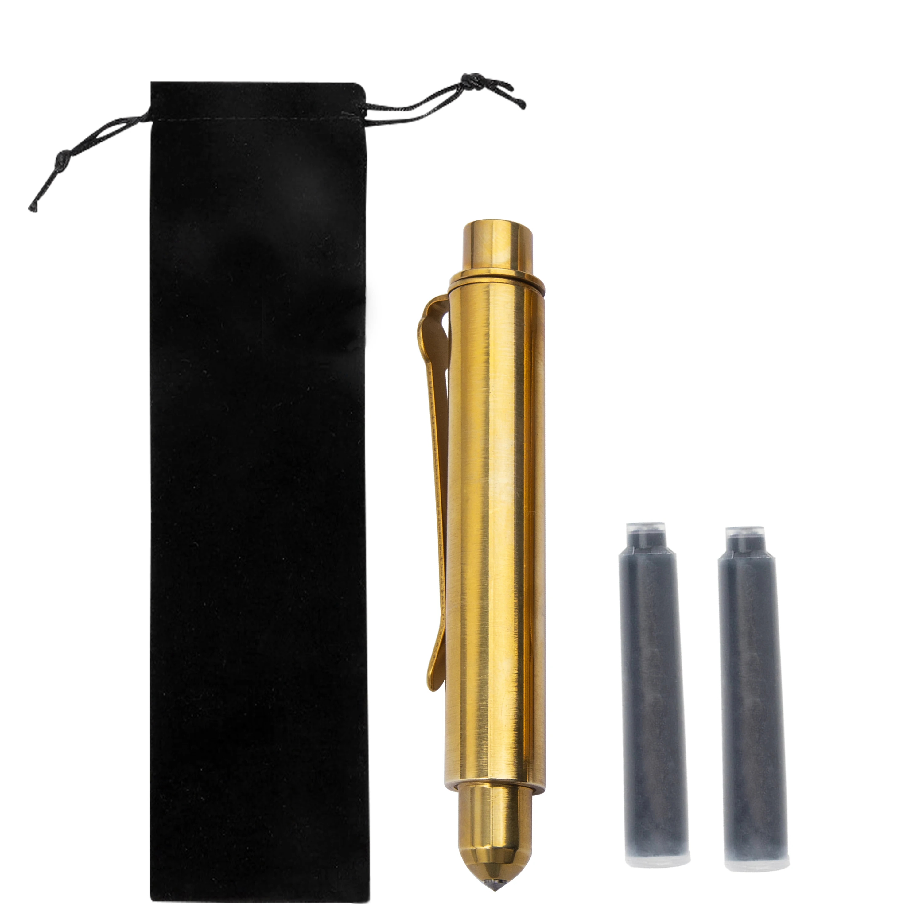 Multifunctional Brass Tactical Pen Write Portable Outdoor Broken Window Self Protection Tools EDC Gift multifunction pen