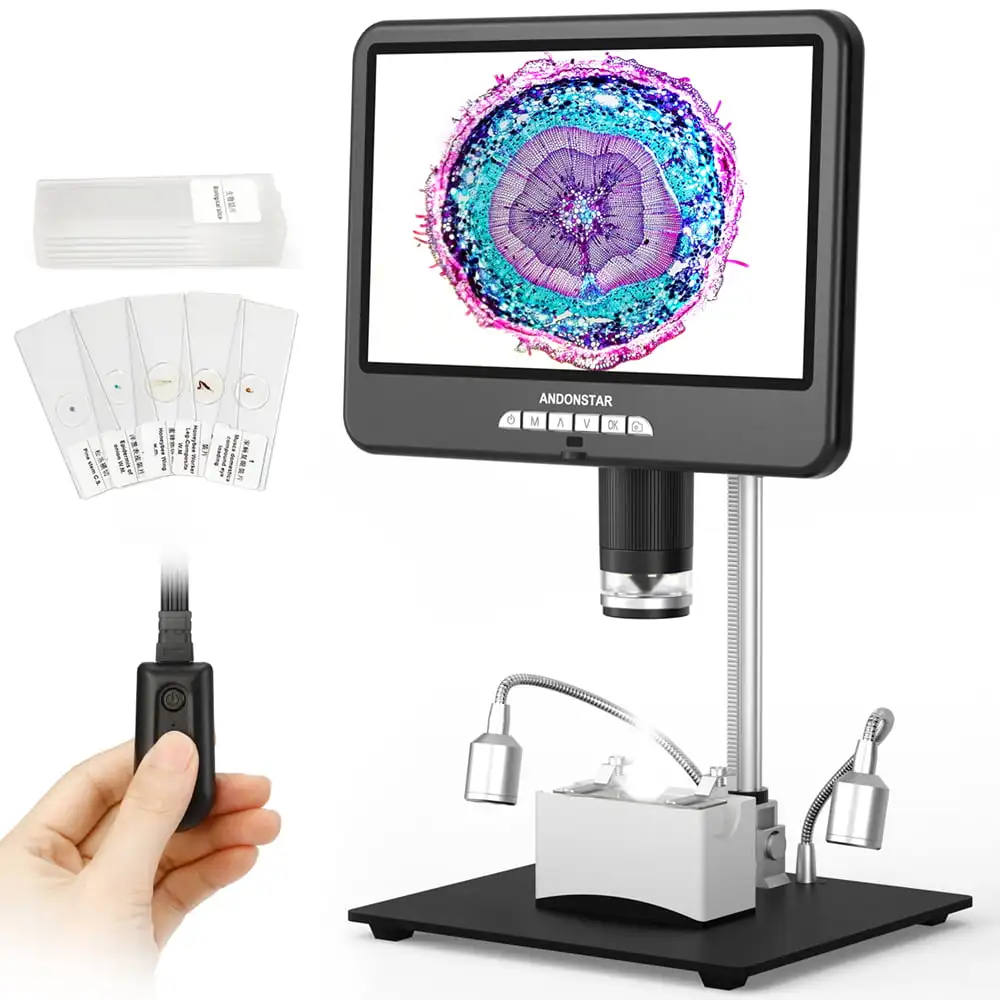 Andonstar10InchUHD2160PHDMIDigitalMicroscopeAD207S10Prowith