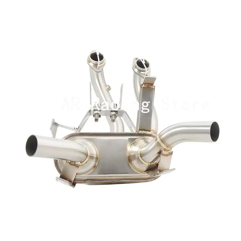 Full System Motorcycle Exhaust Muffler Exhaust back pressure Pipe Moto