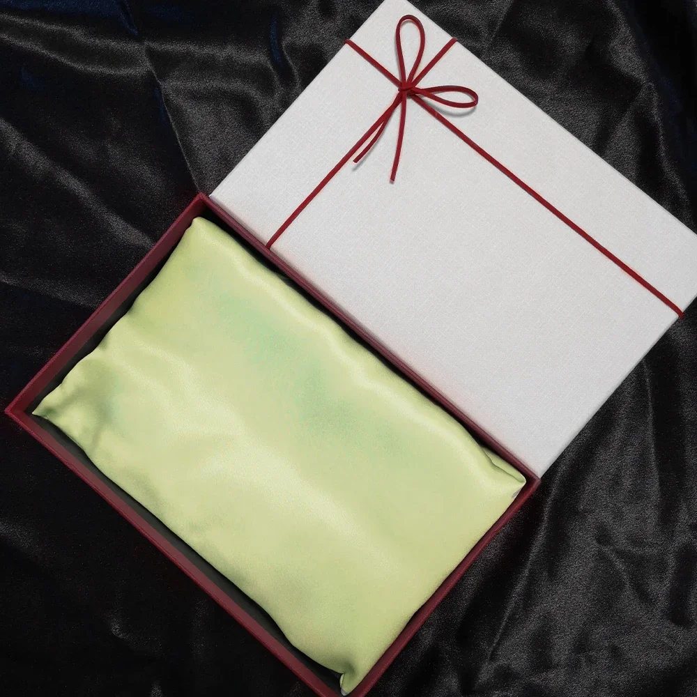 100% Natural Silk Pillowcase with Hidden Zipper 25Momme Luxury High Quality Two Sides Mulberry Silk Pillow Case 2