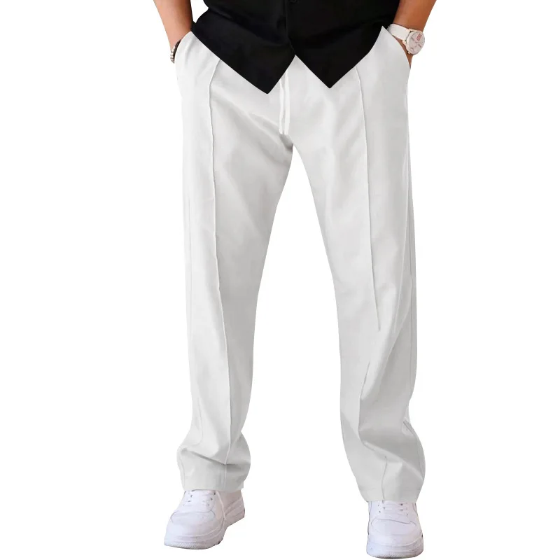 Spring autumn fitness outdoors Men trousers sports Casual Solid Color slim Straight Pants quick-drying men running sweatpants