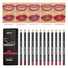 12 Colors Nude Matte Lipstick Pencil Sets Long-lasting Waterproof Lip Pencil High Pigmented Lip Liner Lip Makeup Tools 1