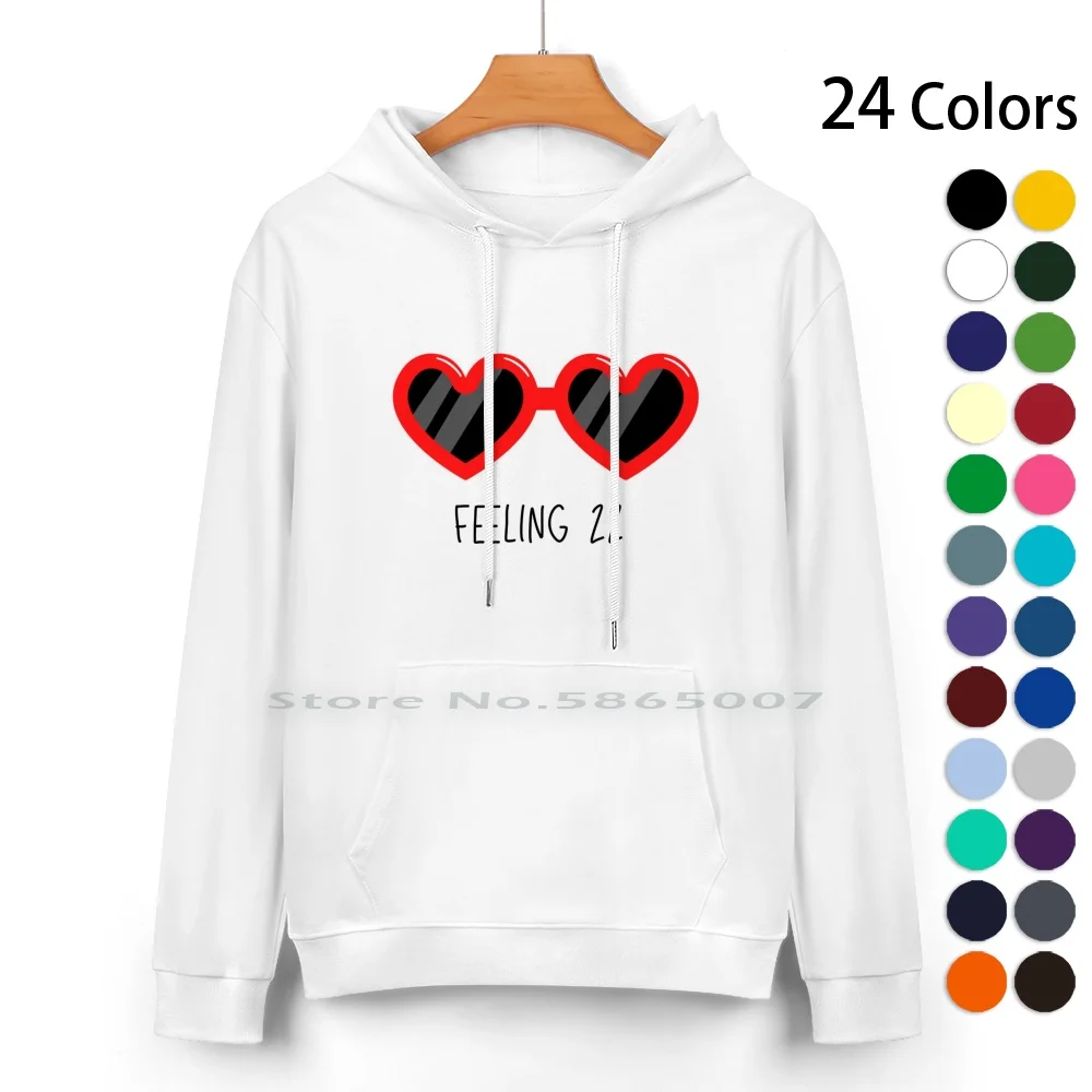 

22-Red Pure Cotton Hoodie Sweater 24 Colors Songs 22 Taylors Version Red Taylors Version 22 Pack I Dont Know About You But Im