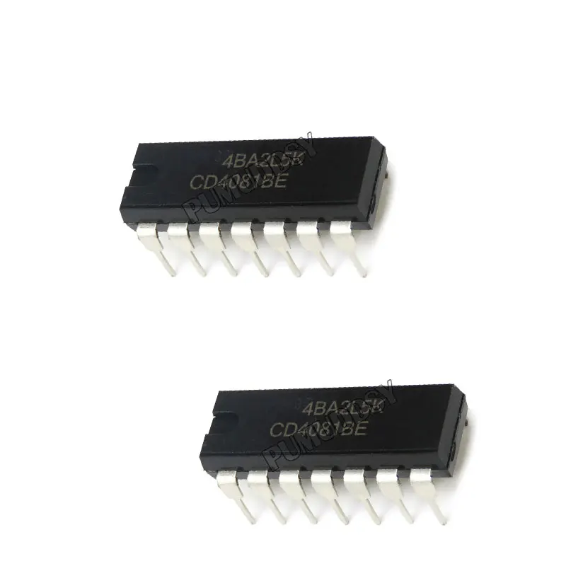 10PCS CD4093BE Logic IC Chips - HCF4093BE NAND Gate Schmitt Trigger DIP-14 Package