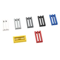 50g/238Pcs 2412 1x2 Grille Board Block Moc Colored Loose Parts Compatible with Bricks DIY Children's Toy Assembly 1