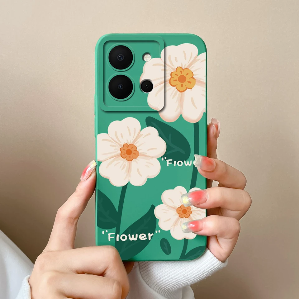 Mountain Flower Avocado Liquid Antifouling Protective Anti-drop Simplicity Phone Cover