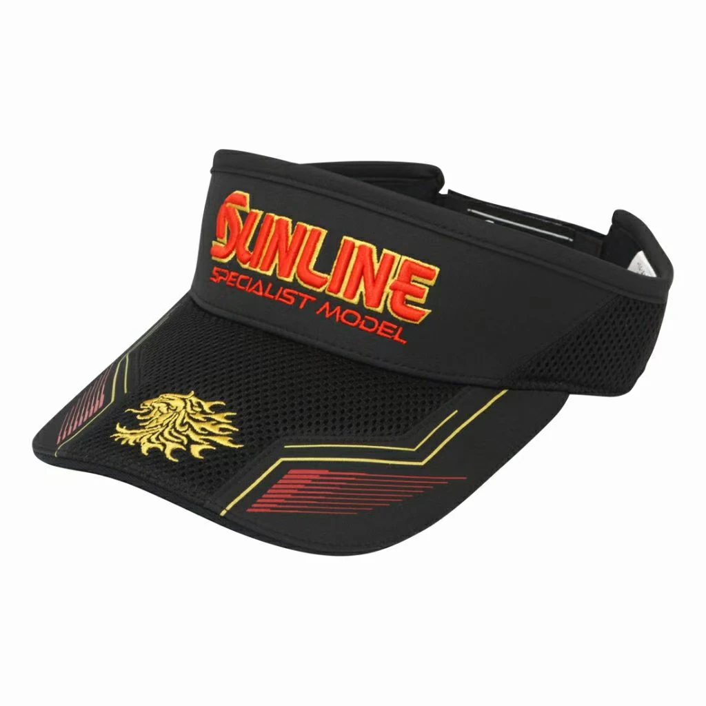 Sunline 낚시 모자 여름 선 스크린 통기성 낚시 모자 빈 탑 썬 바이저 모자 남자 야외 캠핑 하이킹 야구 모자