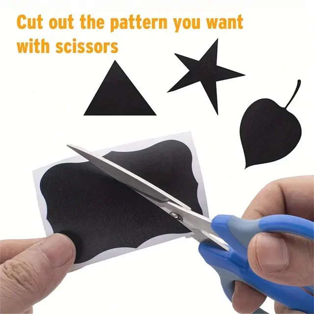 Etichette Lavagna Per Barattoli - 140 Pezzi 3.5cm Ø, Impermeabili E Cancellabili - Foto 7