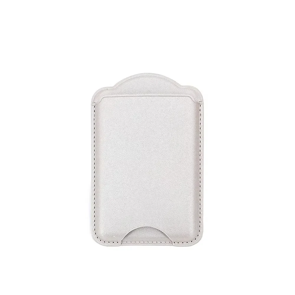 Magsafe Magnetic Leather Wallet Card Holder Case - Universal Smartphone Accessory