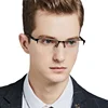 Half Frame Myopia Glasses Business Color-changing Male Female Near Sight Glasses Ultra Light Outdoor Driving Protection Glasses 4