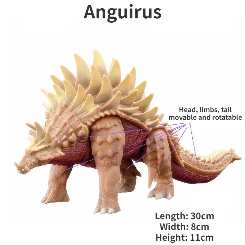 Большой мягкий резиновый Монстр Anguirus Godzilla, игрушки, хобби, аниме экшн-фигурки, модели, куклы, игрушки, подарок для детей