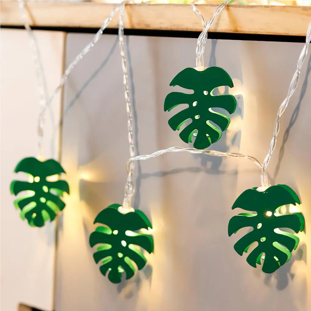 

Monstera String Lamp Indoor Outdoor Landscape Light Party Supplies