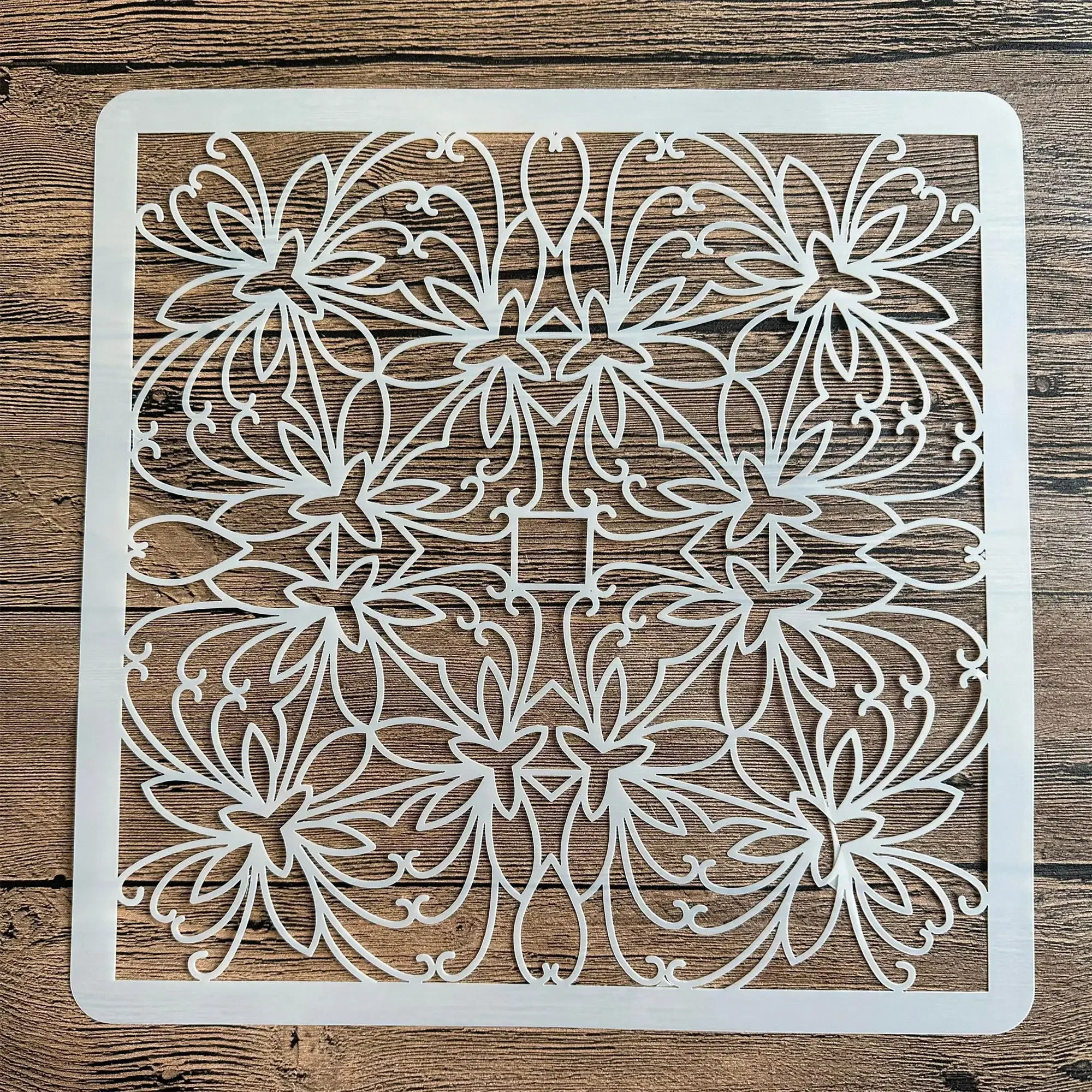 Mandala stencils diy mold for painting stencils stamped photo album embossed paper card on wood, fabric,wall 30 * 30cm size custom custom letterpress printing gallery cards new 500gsm business card embossed paper