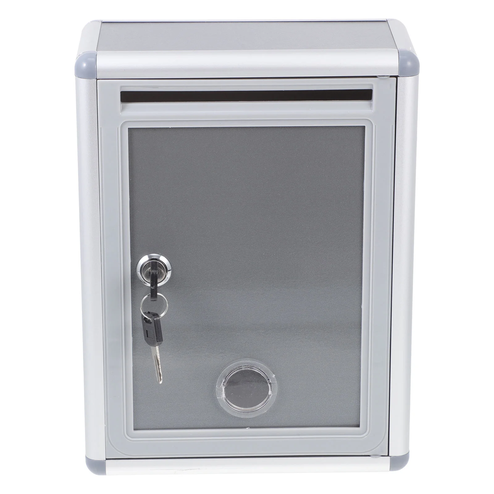 

Office Suggestion Box Post Mount Mailbox Wall Mount Donation Box Suggestion Bin Donation Box Decorative Post Box School Office