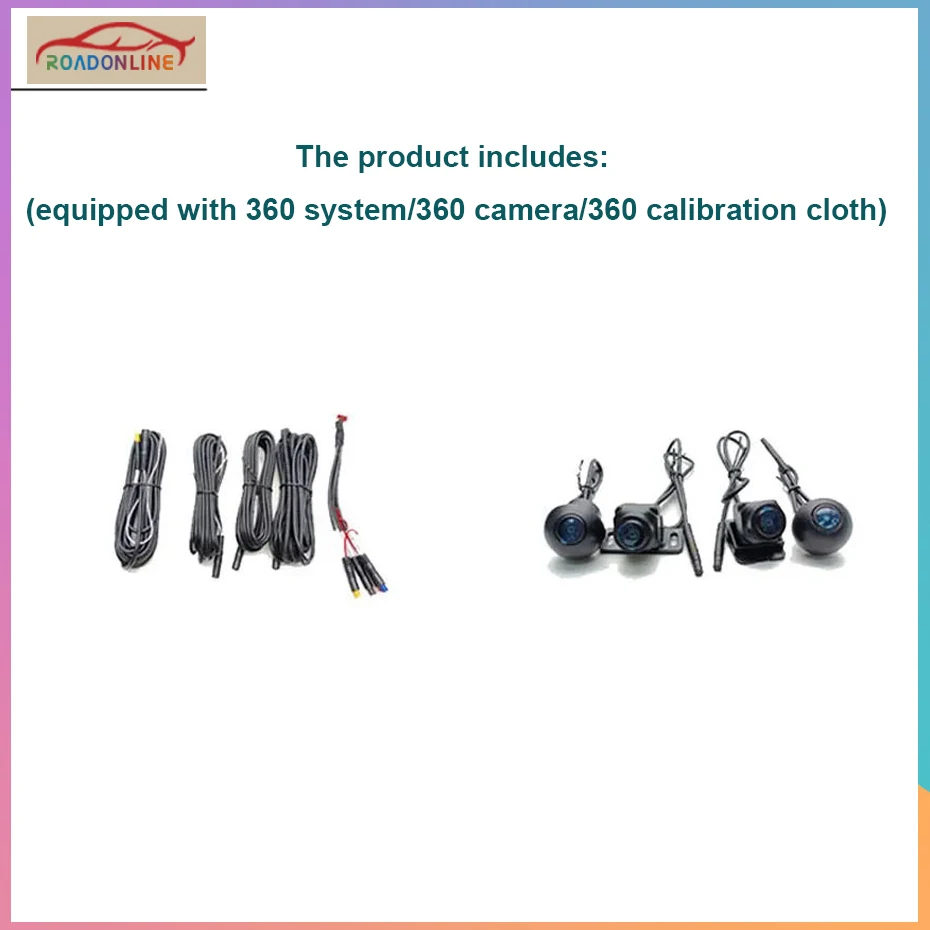 For Android HD 360 Panoramic Camera Roadonline includes 360 system 360 camera 360 calibration cloth 360 panoramic camera