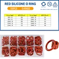 155Pcs Mixed Red