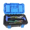 Plastic Tool Box Electrician Work Empty Toolbox Large-capacity Portable Tool Organizer Shockproof Toolbox Organizer Double Layer 6