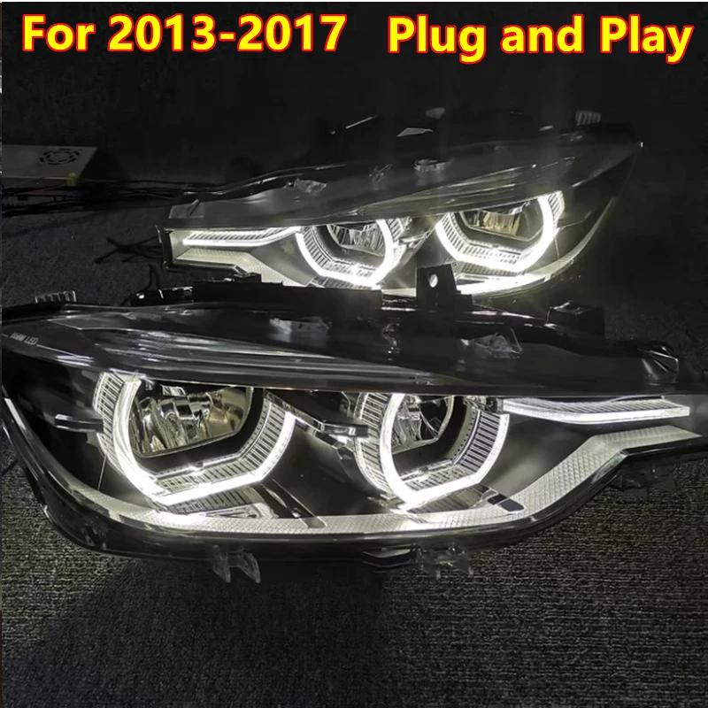 Car Styling Headlight For Bmw F30 Headlight 20132017 F35 Led Headlight 320i 318i 325i Drl Angel