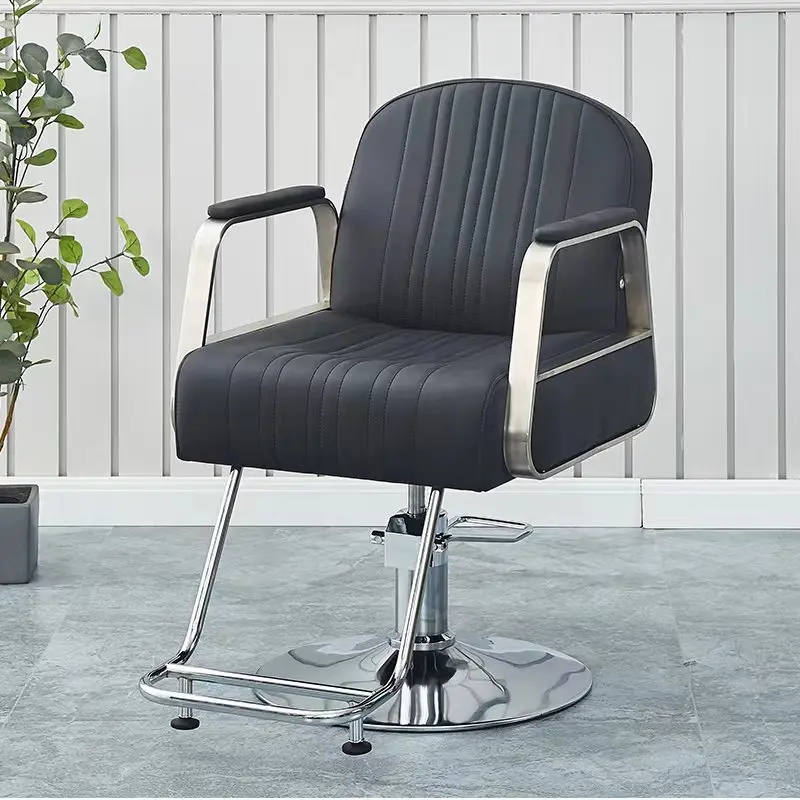 Makeup Beauty Barber Chair Salon Barbershop Cosmetic Swivel Barber Chair Hair Hairdressing Cadeira De Barbeiro Home Furnitures