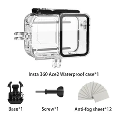 Waterproof Protective Dive Housing for Underwater Photography 45M