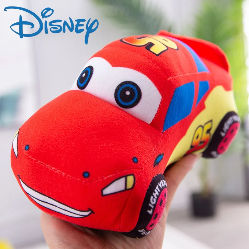 

Лидер продаж, мягкая плюшевая Автомобильная подушка Pixar, детские игрушки, модель Красный Молния Маккуин, милый мультяшный фильм, украшения, подарки для детей