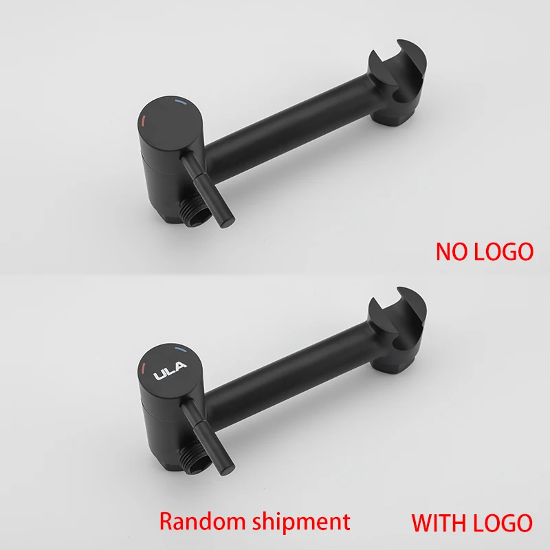 ULA Brushed Bidet Faucet Mixer Toilet Faucets Ducha Cold&Hot Water Mixer Crane Round Shower Sprayer Hygienic Shower 6