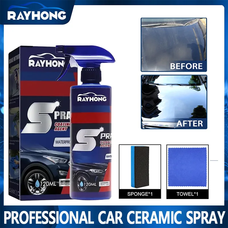Ceramic Car Coating Spray Waterless Quick Wash