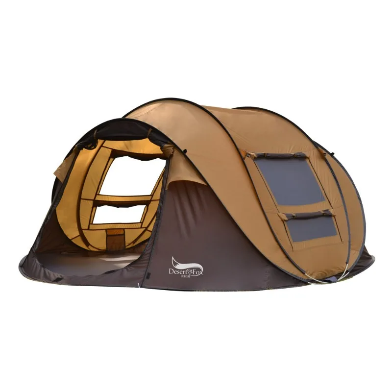 

Automatic Pop-up Tent, 3-4 Person Outdoor Instant Setup Tent 4 Season Waterproof Tent for Hiking, Camping, Travelling