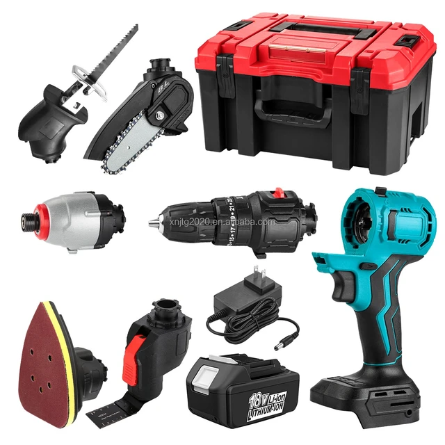 Wholesale Multi Function 11 in 1 Hardware Tool Power Tools Drill Cordless  Cordless Power Tools Drill Combo Kit - China Power Tools, Power Tools Set