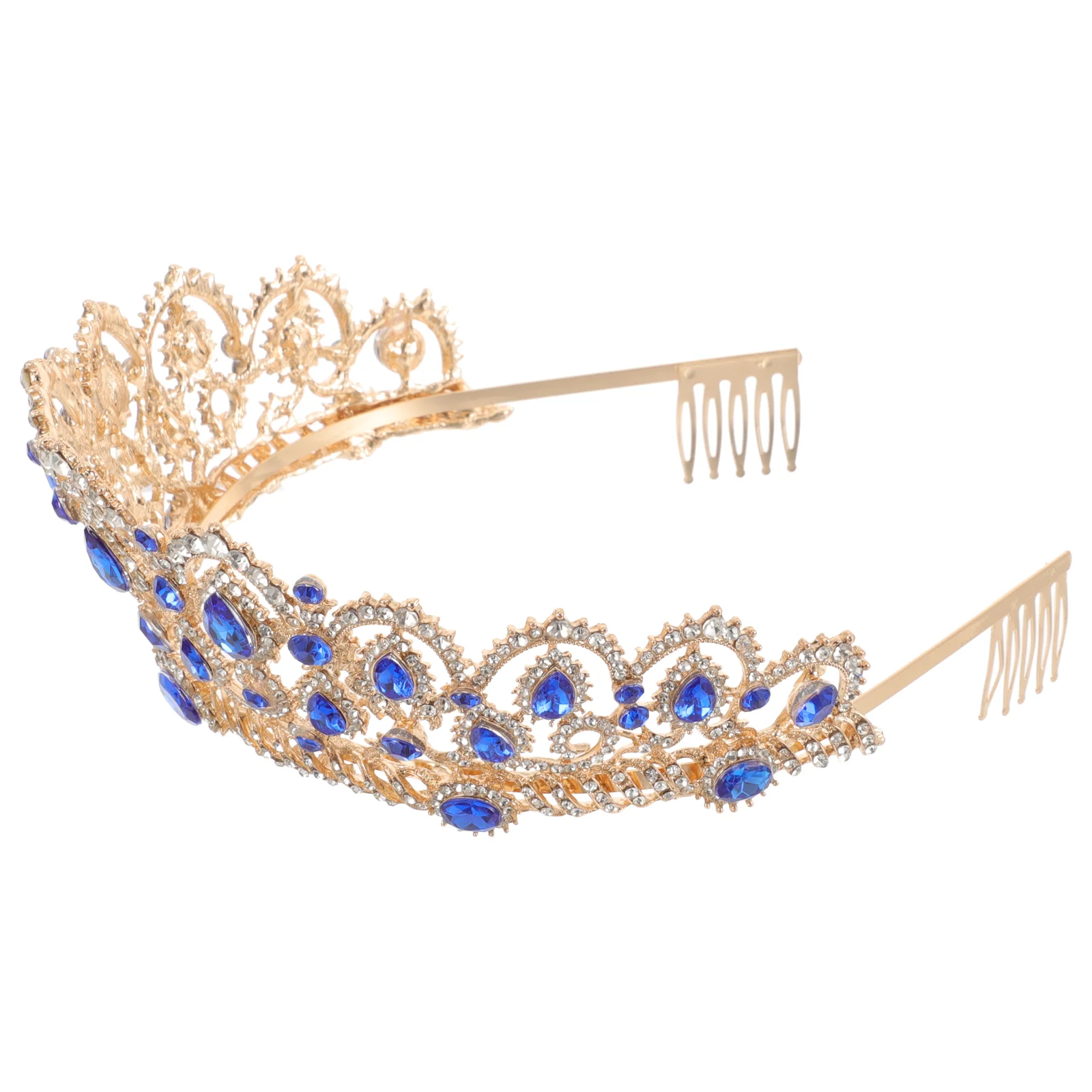 

Shiny Bridal Rhinestone Hair Band Hair Accessories Headdress for Birthday Wedding Party