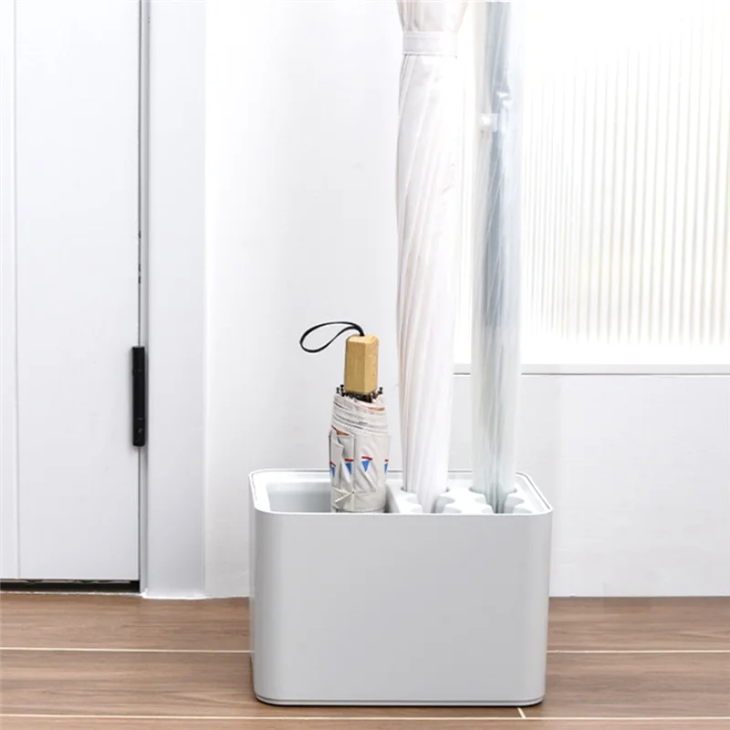Umbrella Stand Rack Umbrella Anti-Slip Base Organizer Removable Long And Short Handle Barrel