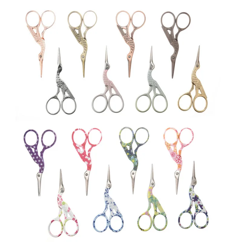 Sewing Scissors 2 Size Stainless Steel Stork Sharp