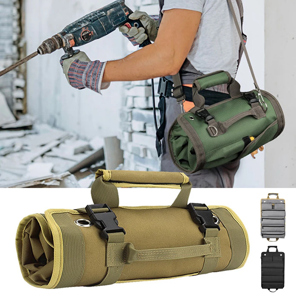 

Hardware Tool Rolling Bag Organisers Durable Large Capacity Pack Birthday Gifts