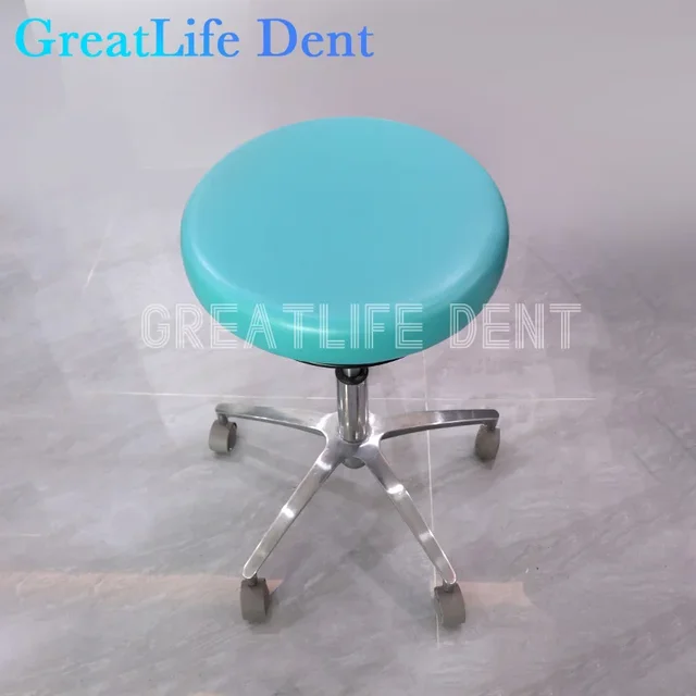 GreatLife Dent Dental Laboratory Hospital Dentist Mobile Office Chair Hairdressing Tattoo Embroidery Makeup Master Pulley Stool