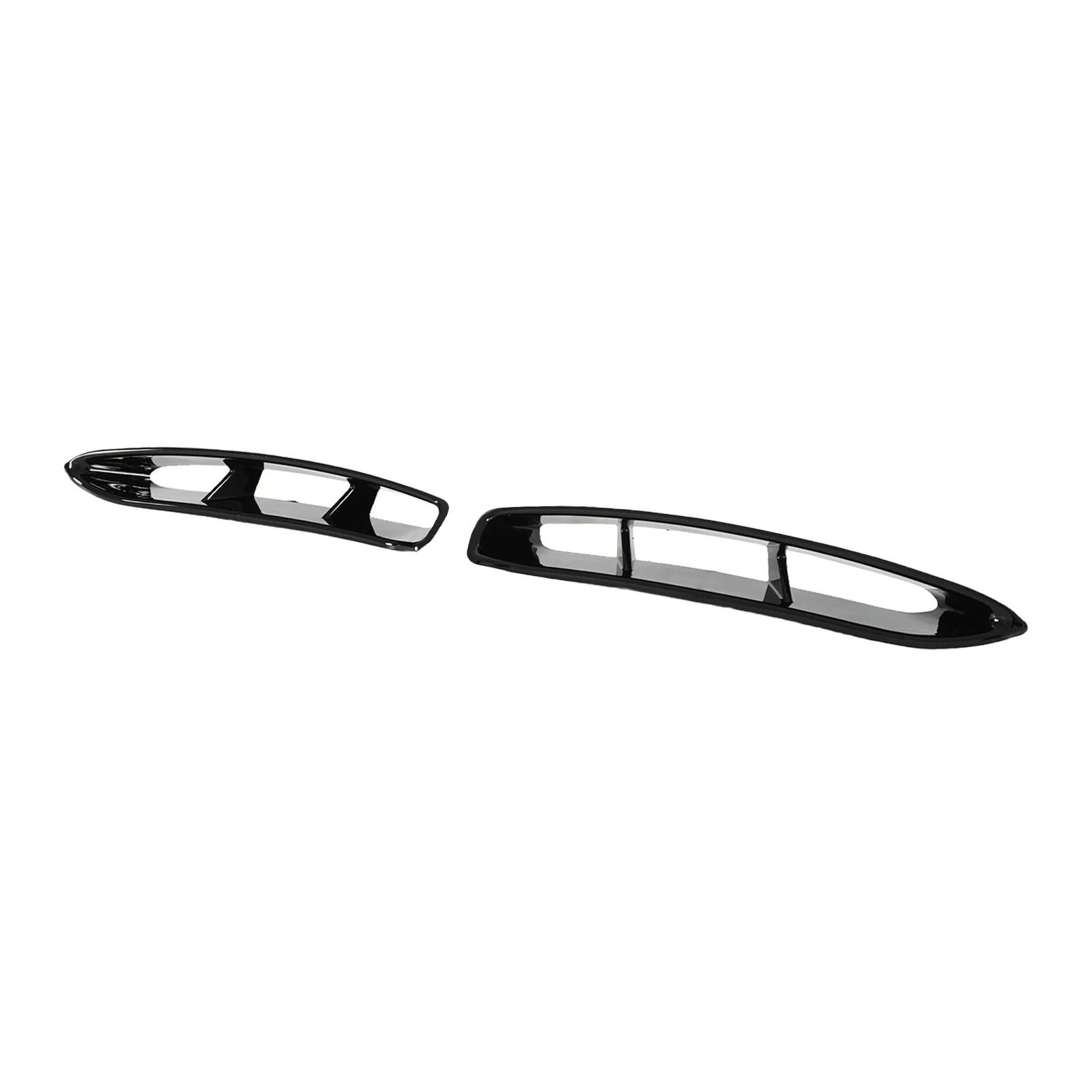 쉐보레 코르벳 C6 Z06/ 그랜드 스포츠 2005-2013 프론트 사이드 펜더 벤트 무광 블랙 카본 파이버 도색 자동차 액세서리