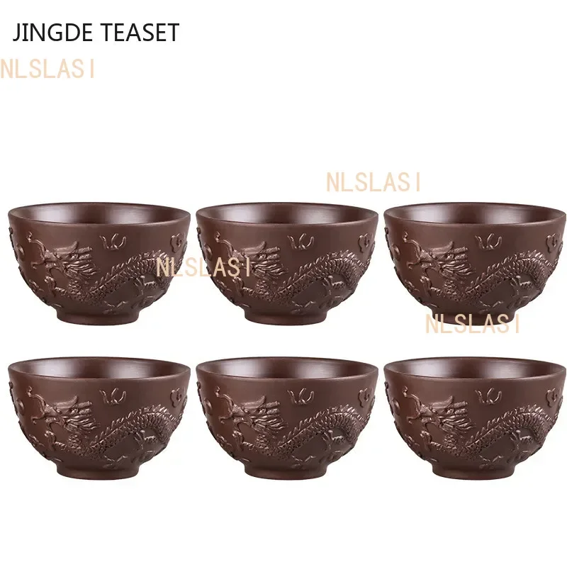 Large capacity Yixing Purple Clay Teapots Handmade Teacup Authentic Tea ceremony kettle Zisha Teaware Accessories Drinkware