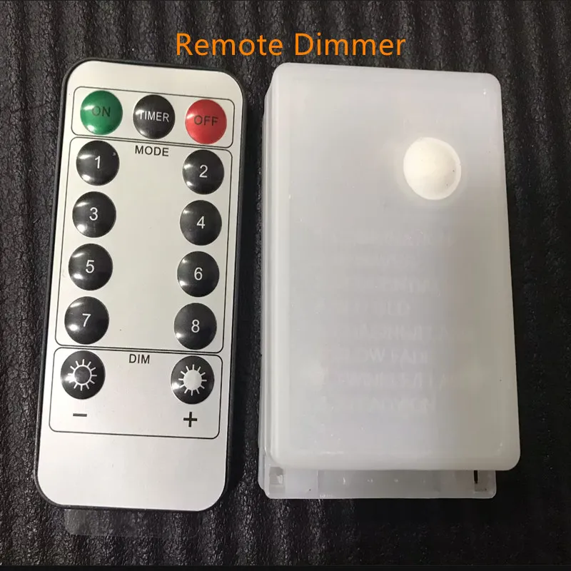 LED Dimmer 8 Modes EK-04 Controller LED string mesh curtain lights Remote Control christmas colorful decoratio