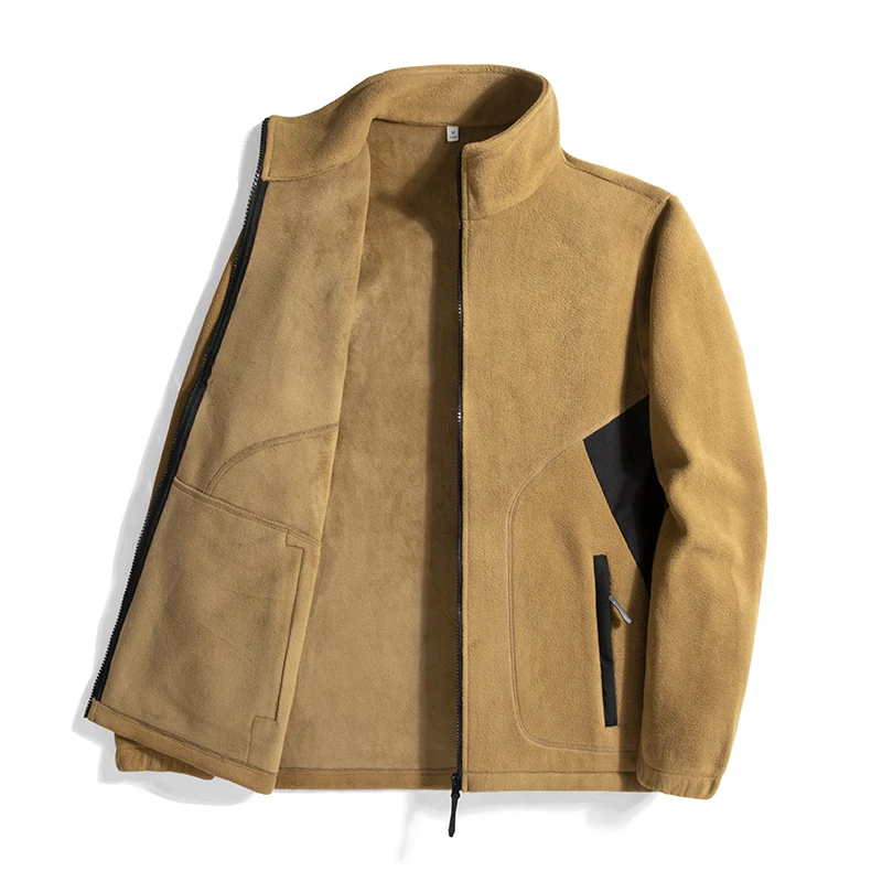Tactical Jacket Man Motorcycle Bomber Retro Oversize Withzipper Cardigan Military Heating Trekking Sports Mountaineering
