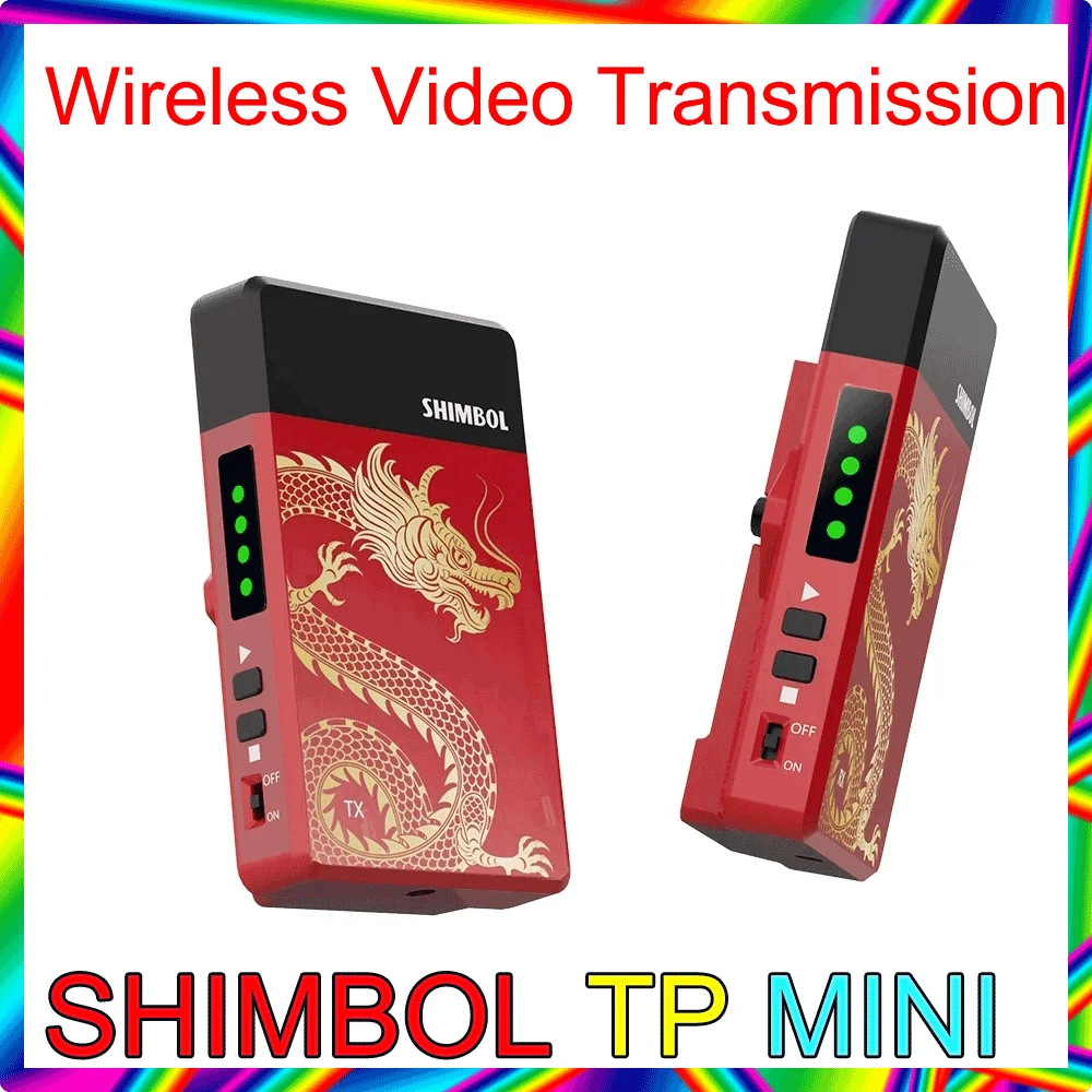 Shimbol TP Nano, transmisor inalámbrico lleno de batería para teléfonos y cámaras Shimbol TP Nano, transmisor inalámbrico lleno de batería para teléfonos y cámaras