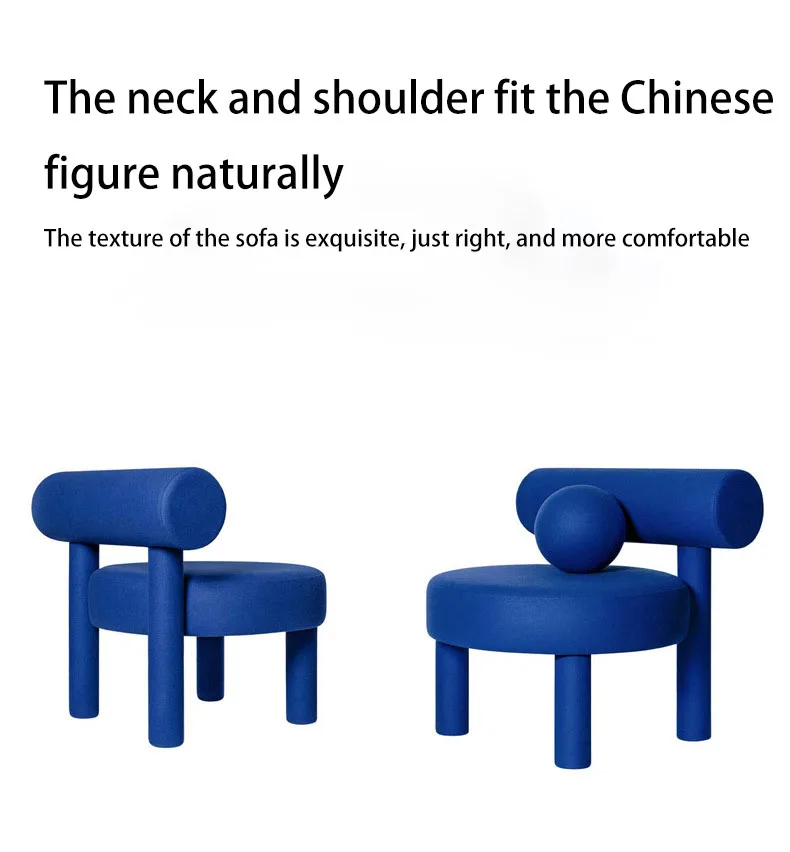 Description Picture 6 of itemVelvet Chairs Modern Comfortable Chair Design Soft Glamor Living Room Floor Stool Home Mobile Makeup Decorative Cute Furnitures