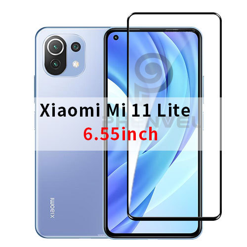 Glass For Xiaomi Redmi Note 11 Full Cover Screen Protector For Mi 11 Lite 5G 11i 11T Pro Oleophobic Tempered Glass