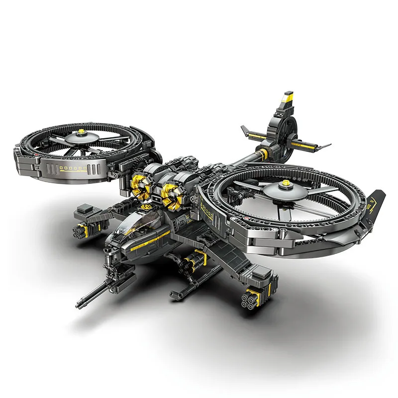 

Space Universe Science Fiction War Scorpion Fighter Army Phantom Wing Aircraft Interstellar Model Building Blocks for Boys Toys