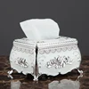 European style tissue box, kitchen, living room, napkin extraction box, hotel, restaurant tabletop paper extraction storage box 5