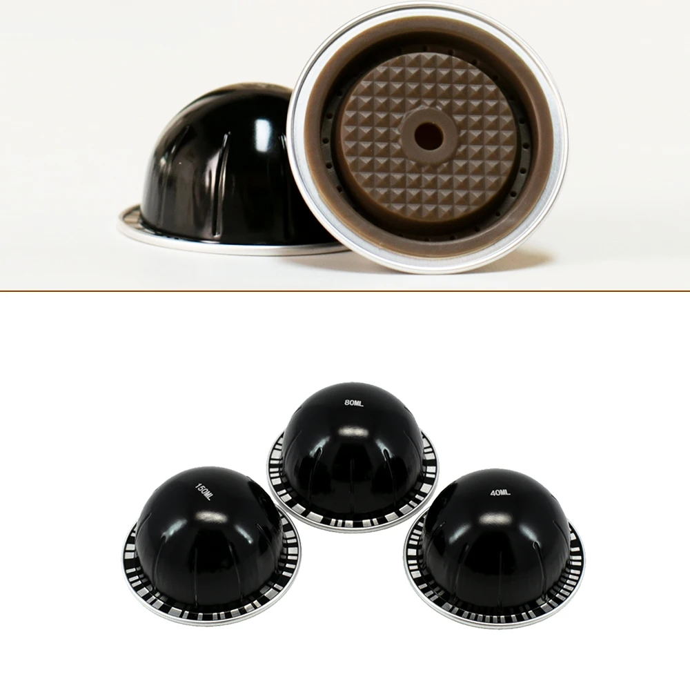 فلتر كبسولة قهوة من الألومنيوم قابل لإعادة الاستخد...