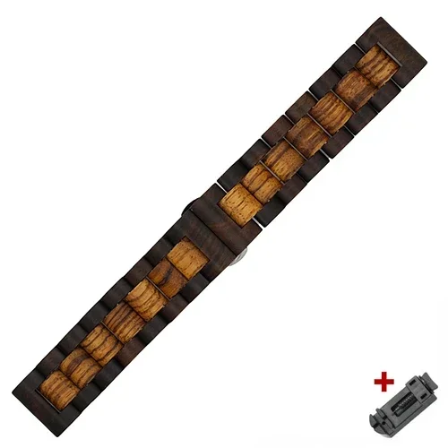 Elegant Wooden Watch Band - Premium Wood Bracelet