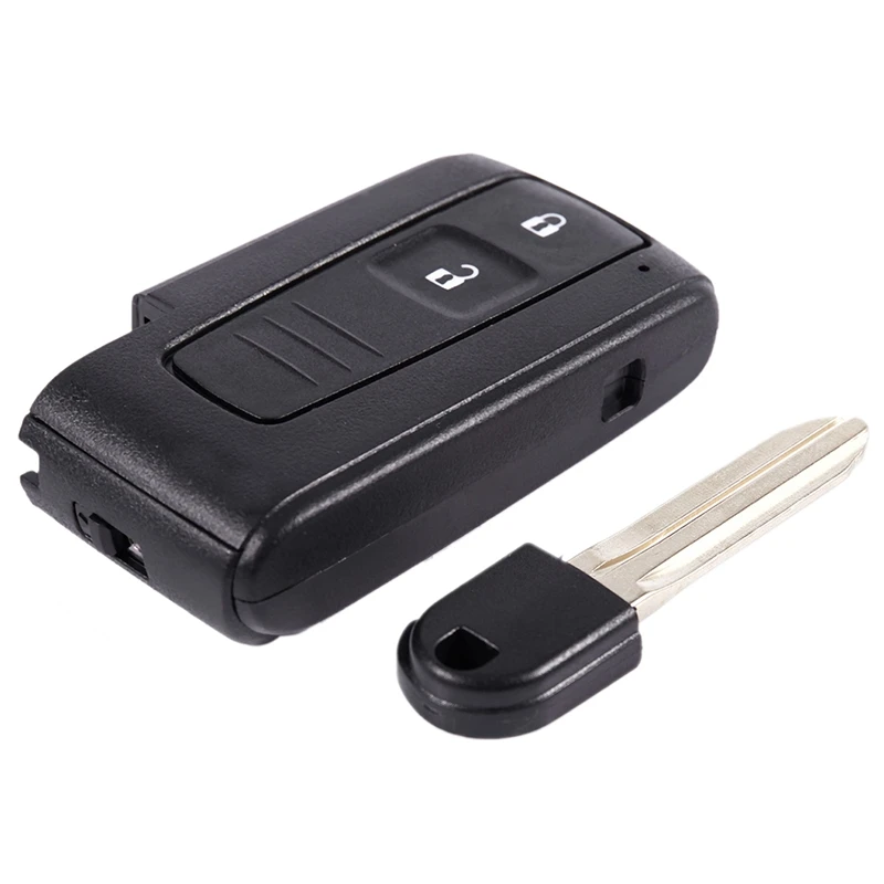 Key case Key shell 2 BUTTON SMART REMOTE KEY CASE SHELL & BLADE for TOYOTA COROLLA VERSO PRIUS