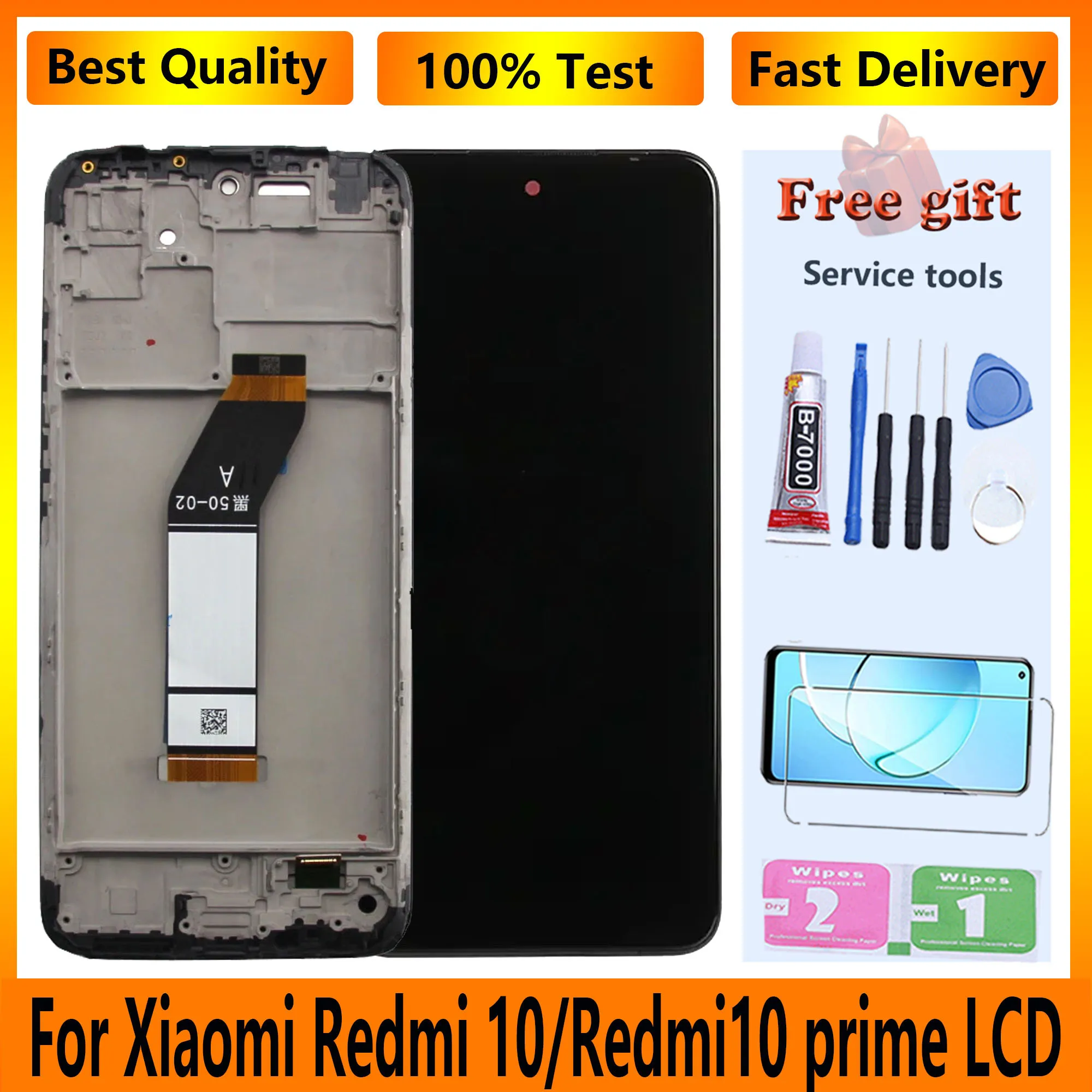 Display Xiaomi Redmi 10 4G LCD Touch Originale | SRLS Display Xiaomi Redmi 10 4G LCD Touch Originale | SRLS
